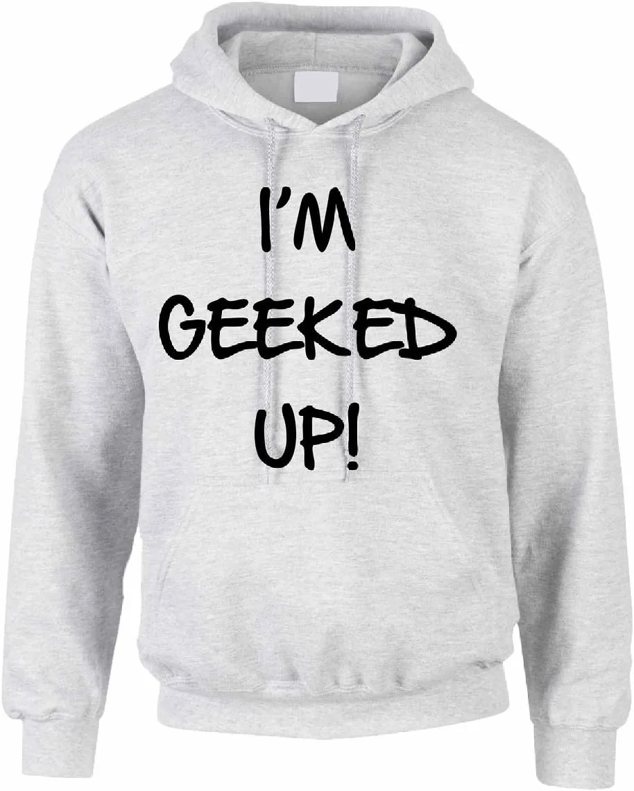 

Толстовка с капюшоном Adult Hoodie I'm Geeked Up ALLNTRENDS