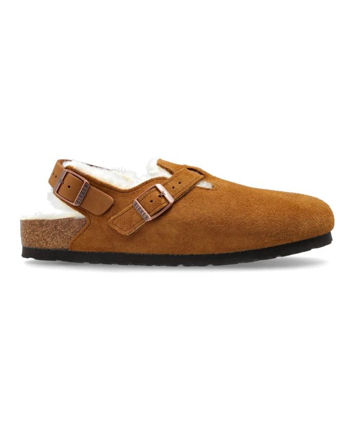Туфли Токио внутри из овчины Birkenstock, коричневый