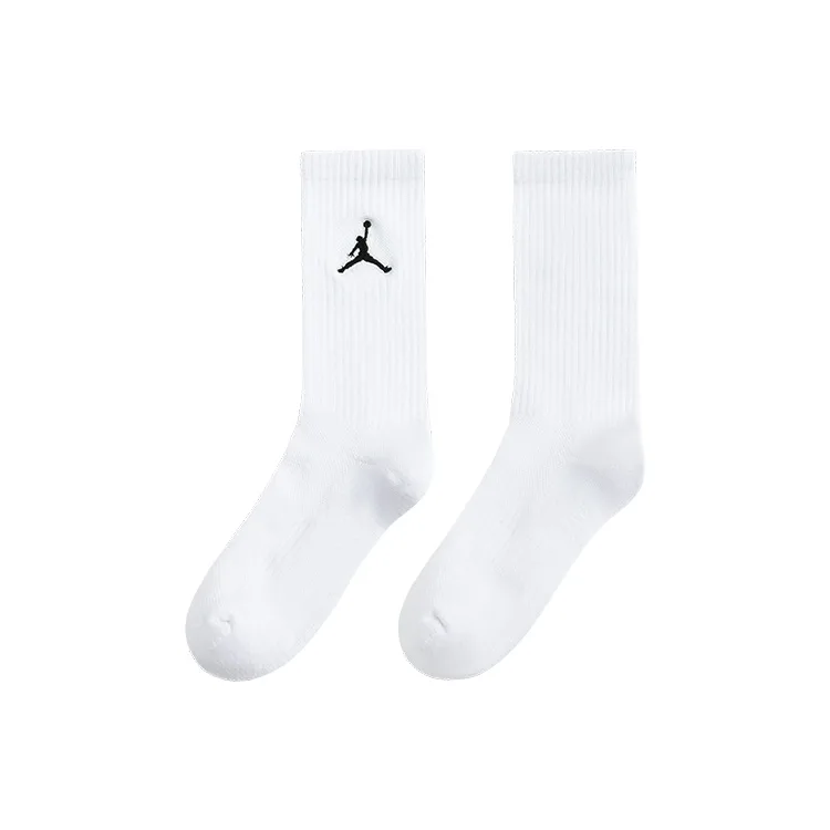 Спортивные носки гольфы 3 пары для подростков Jordan, черный — фото 4