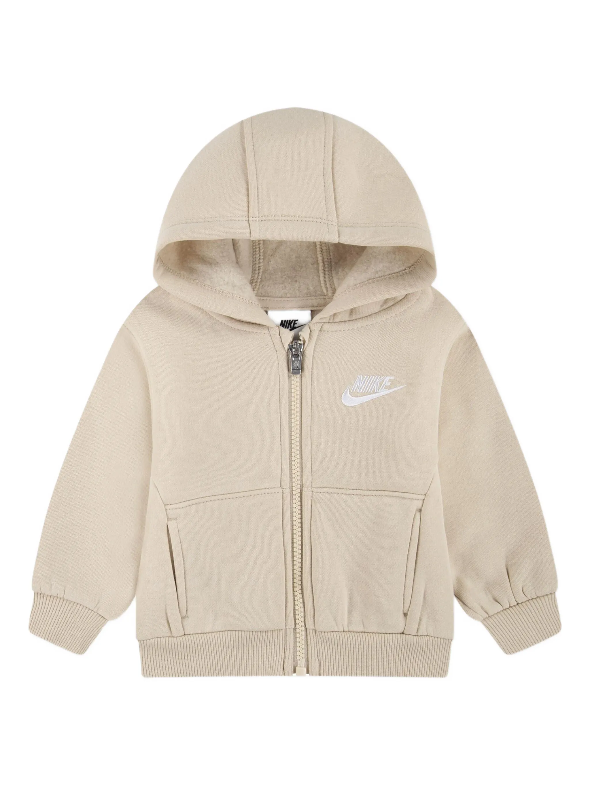 

Спортивный костюм с вышитым логотипом Nike Kids, бежевый