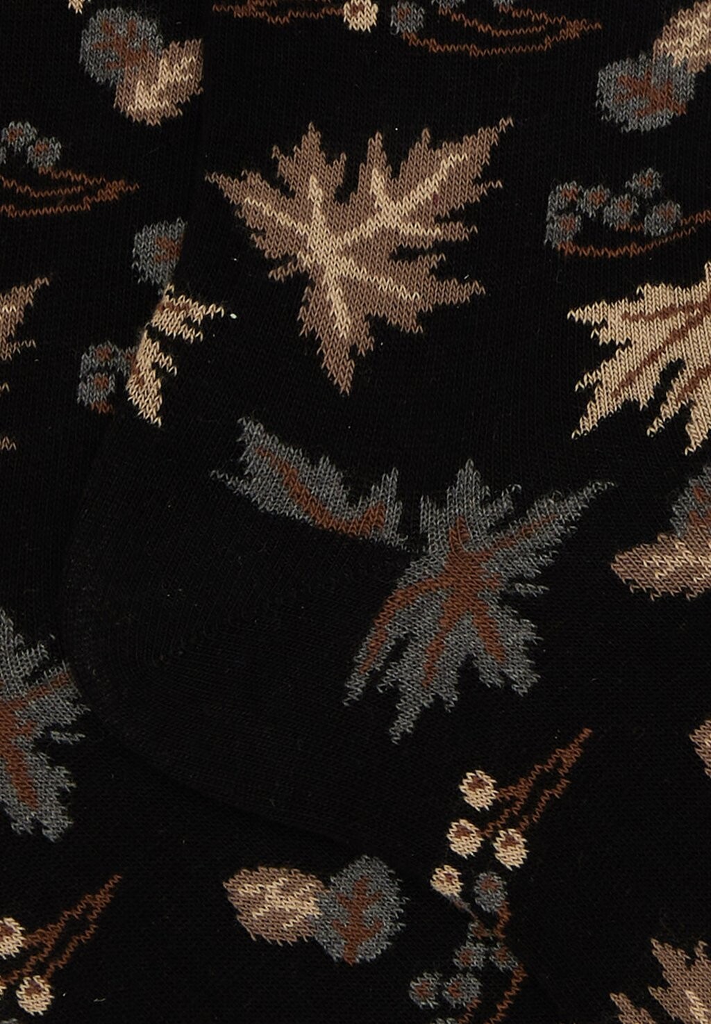 

Носки WITH LEAF MOTIF Gallo, черный
