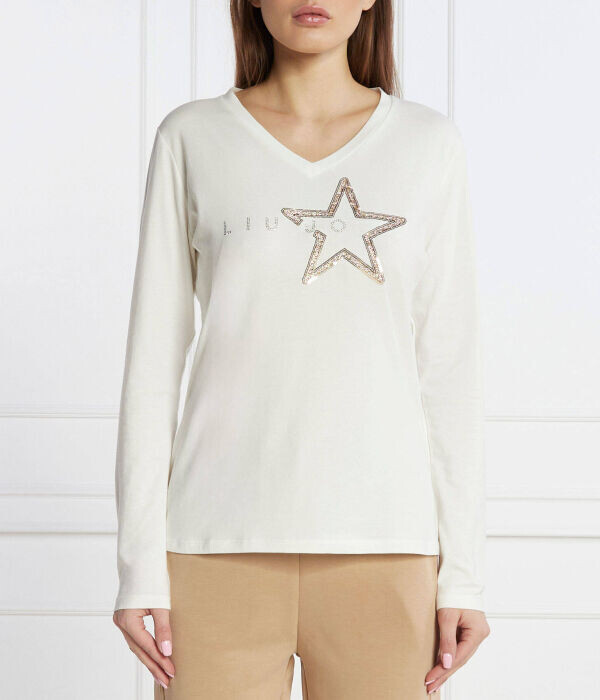 

Блузка Liu Jo Sport Regular Fit, белый