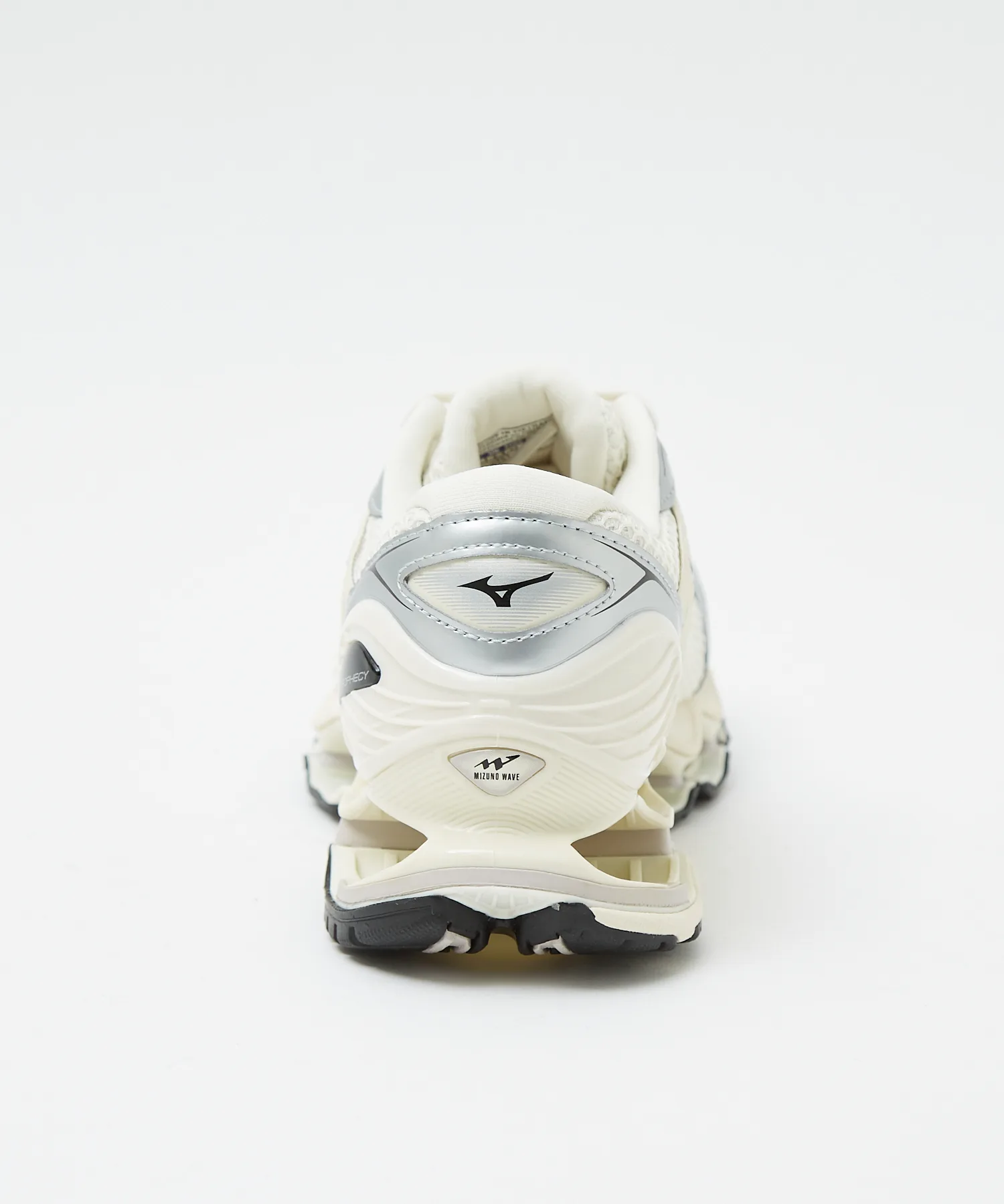 Унисекс кроссовки Wave Prophecy LS MIZUNO с сеткой и логотипом чёрные — фото 4