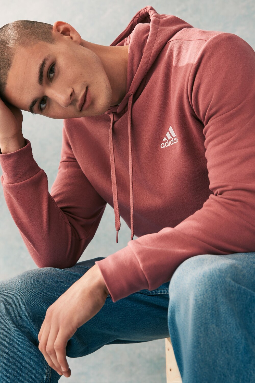

Женское толстовка Feelcozy Adidas, красный