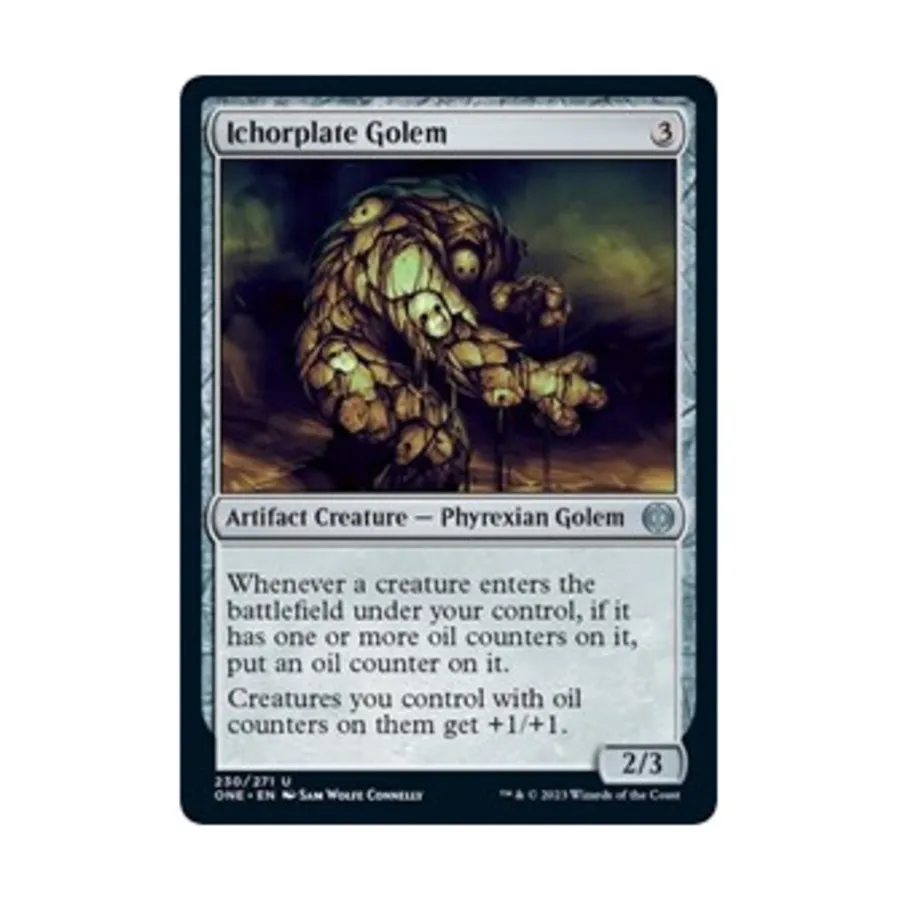 

CCG Ихорлатный голем (U), MTG - Phyrexia: All Will Be One
