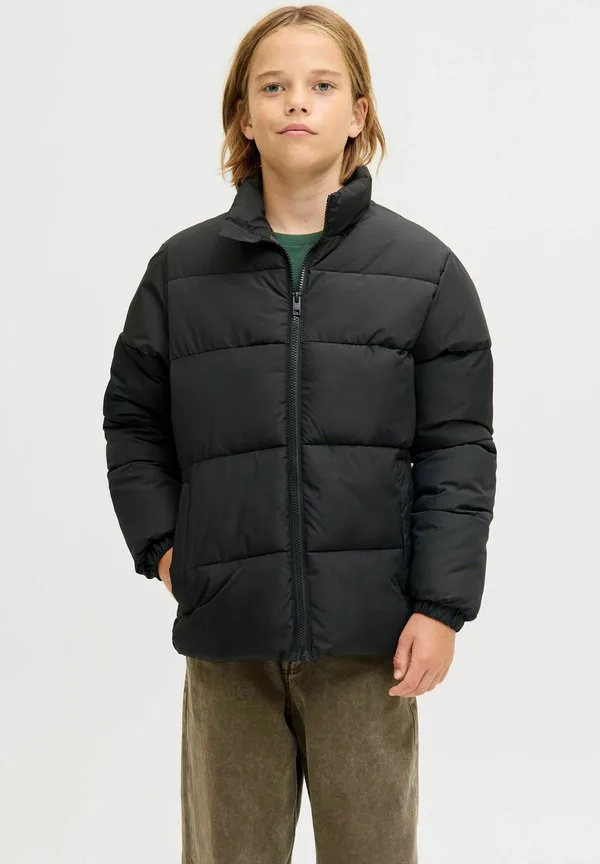 Зимняя куртка jjmaze с пуховым воротником для младшего возраста Jack & Jones Junior, Black — фото 2