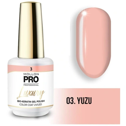 

Mol Luxury 3 - полуперманентный лак для ногтей Mollon Pro