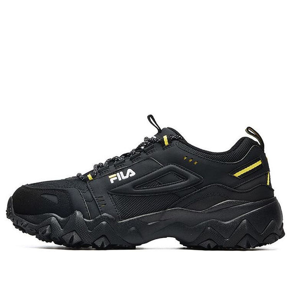 

Кроссовки oakmont low top clunky sneaker black/yellow Fila, черный