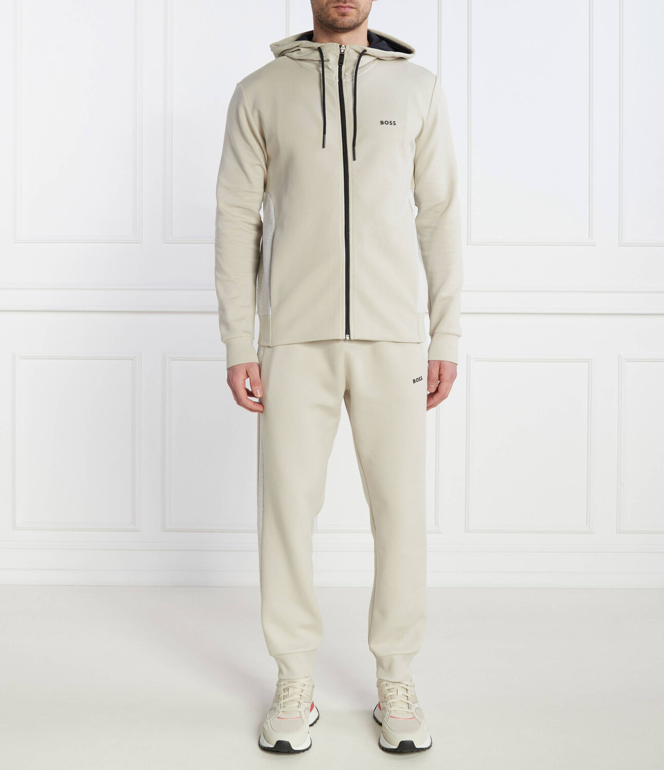 

Спортивный костюм BOSS GREEN Regular Fit, бежевый
