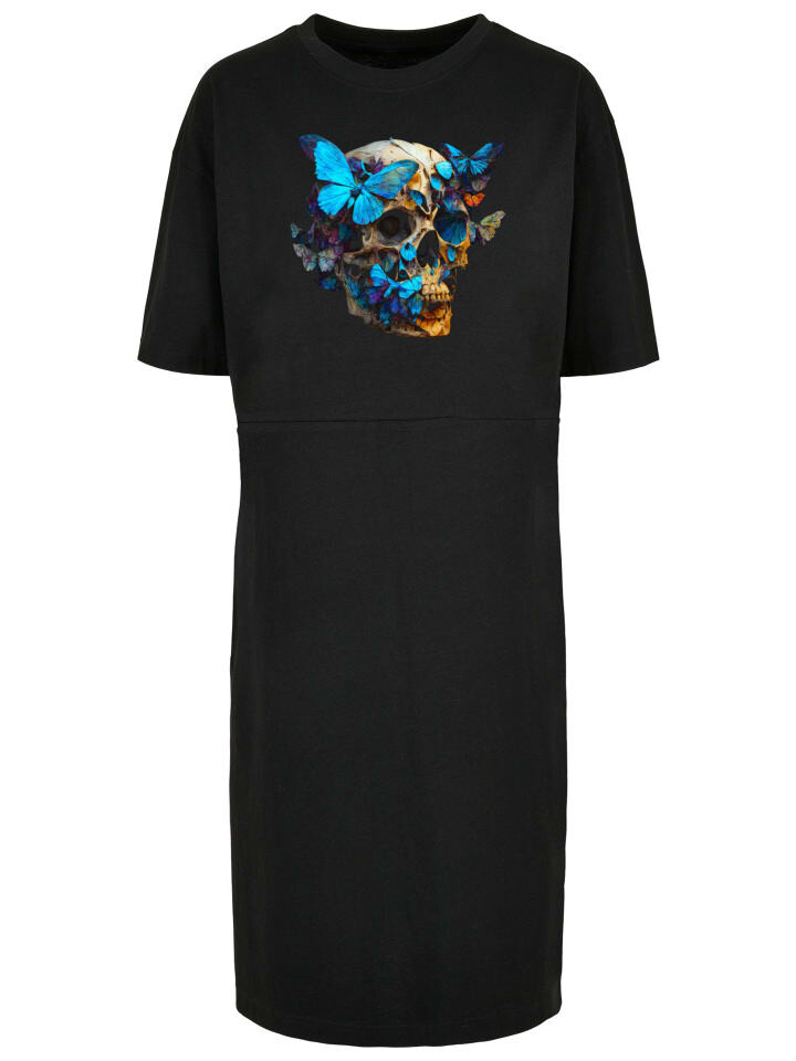 

Короткое платье F4NT4STIC Oversize Kleid Skull, черный