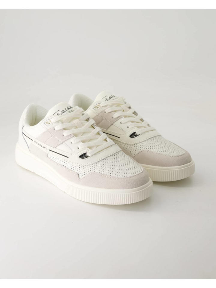 

Низкие кеды бежевого цвета Scotch & Soda