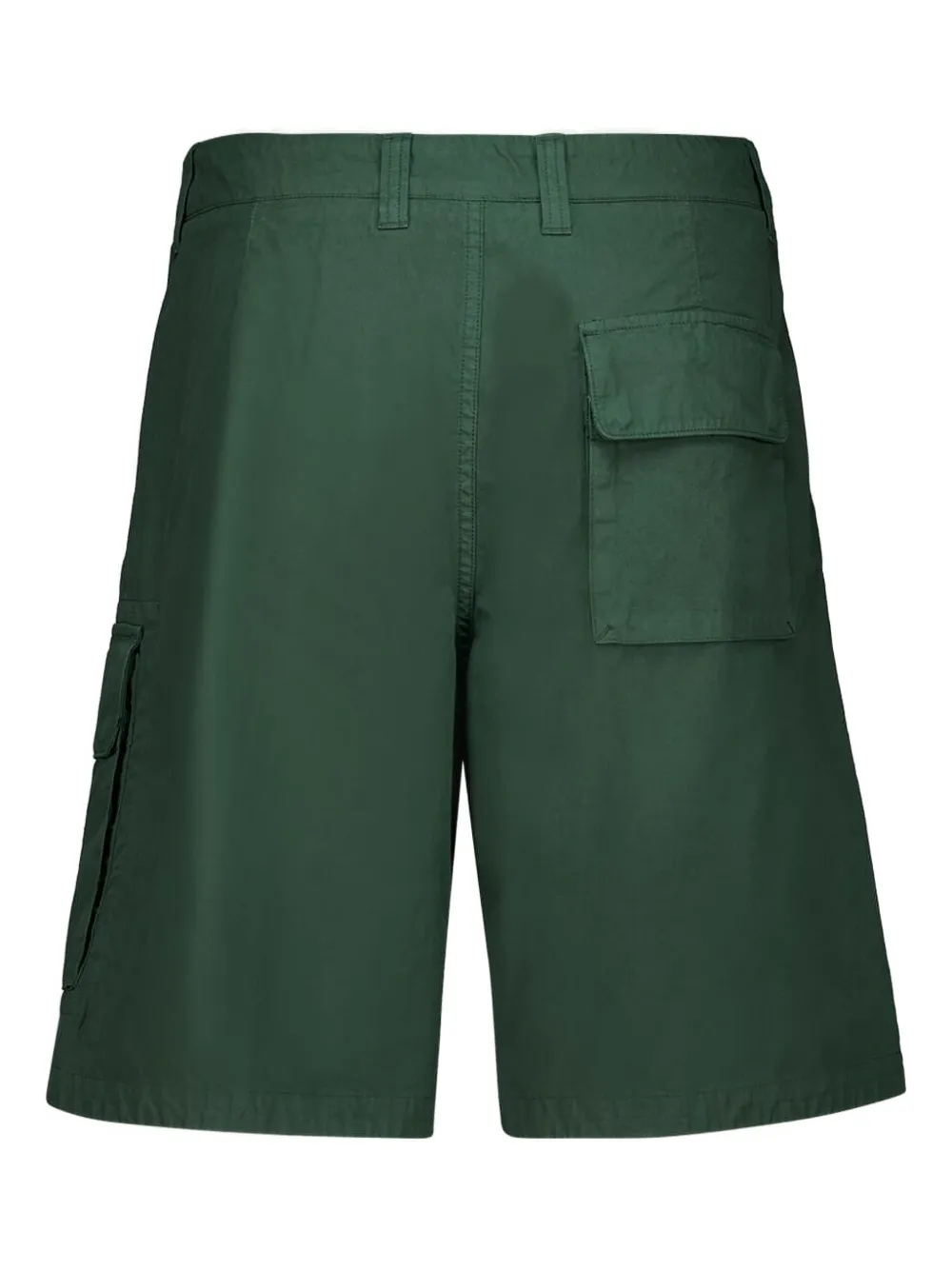 Шорты-бермуды с карманами карго Stone Island, зеленый — фото 2
