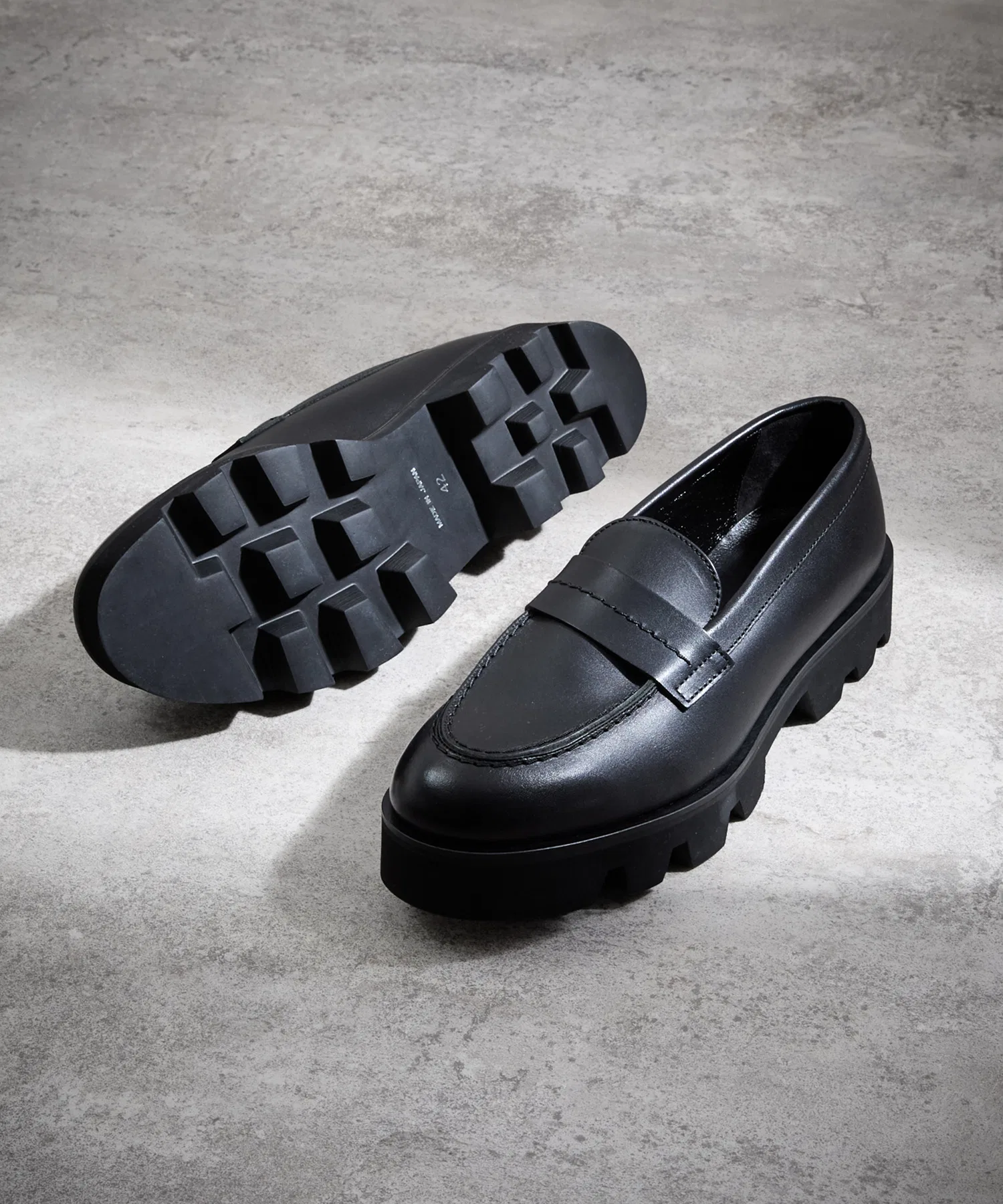 Мужские лоферы Padrone Chunky sole PU8759-2304