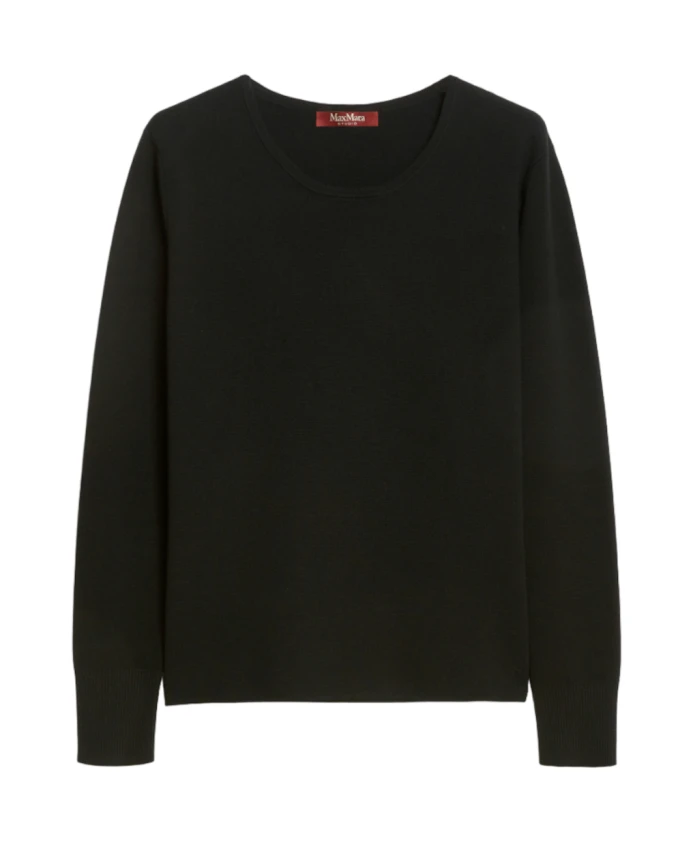 

Пуловер для покера Max Mara Studio, черный