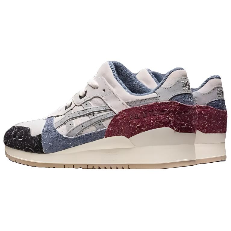 Кроссовки KITH X Asics Gel Lyte 3 '07 Remastered "Seoul", серый/серебряный/черный — фото 4