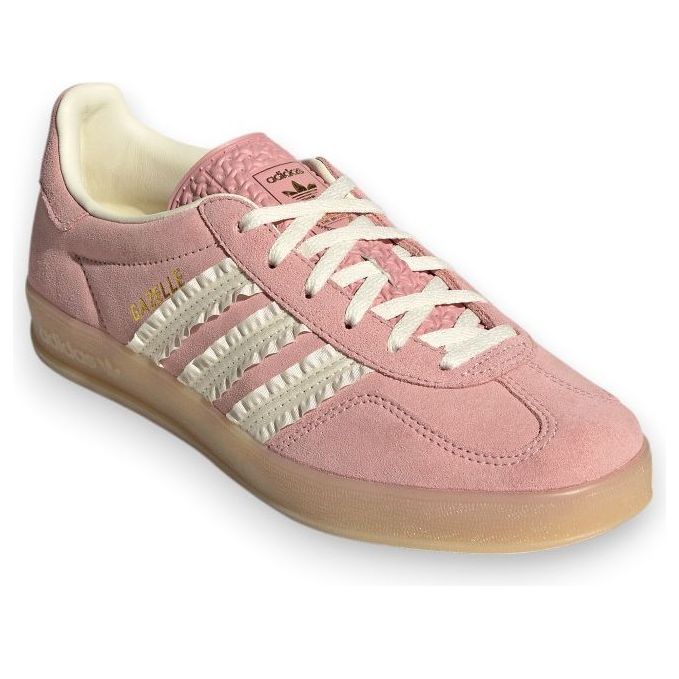 Кроссовки (WMNS) adidas Gazelle Indoor 'Wonder Mauve Crew White' — фото 2