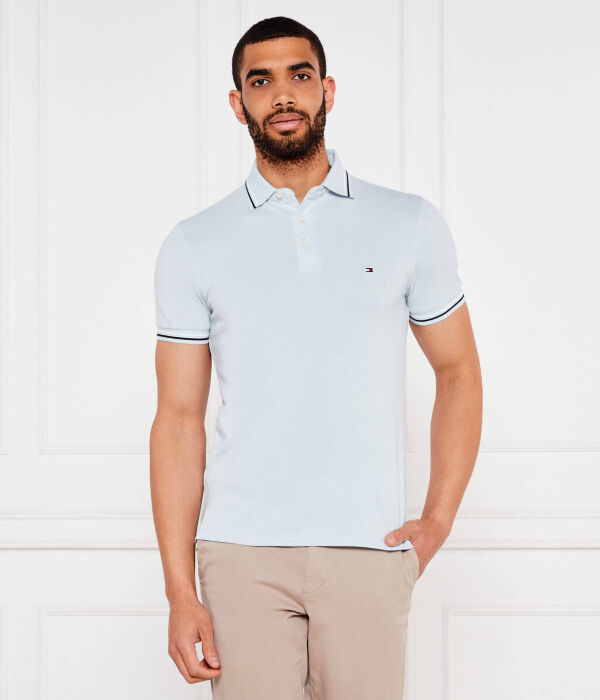 

Рубашка поло Slim fit Tommy Hilfiger, синий