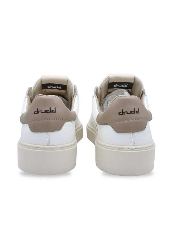 Кроссовки ethansneakerslaceup Drudd Italia, White/Beige — фото 3