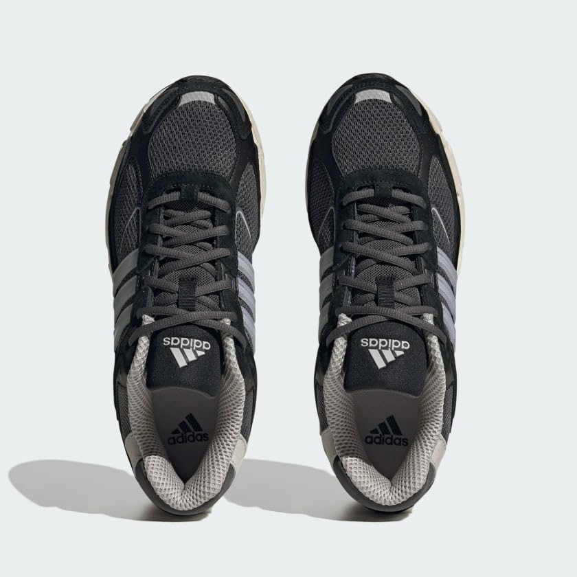 Мужские беговые кроссовки adidas Response CL, черный/серый — фото 2