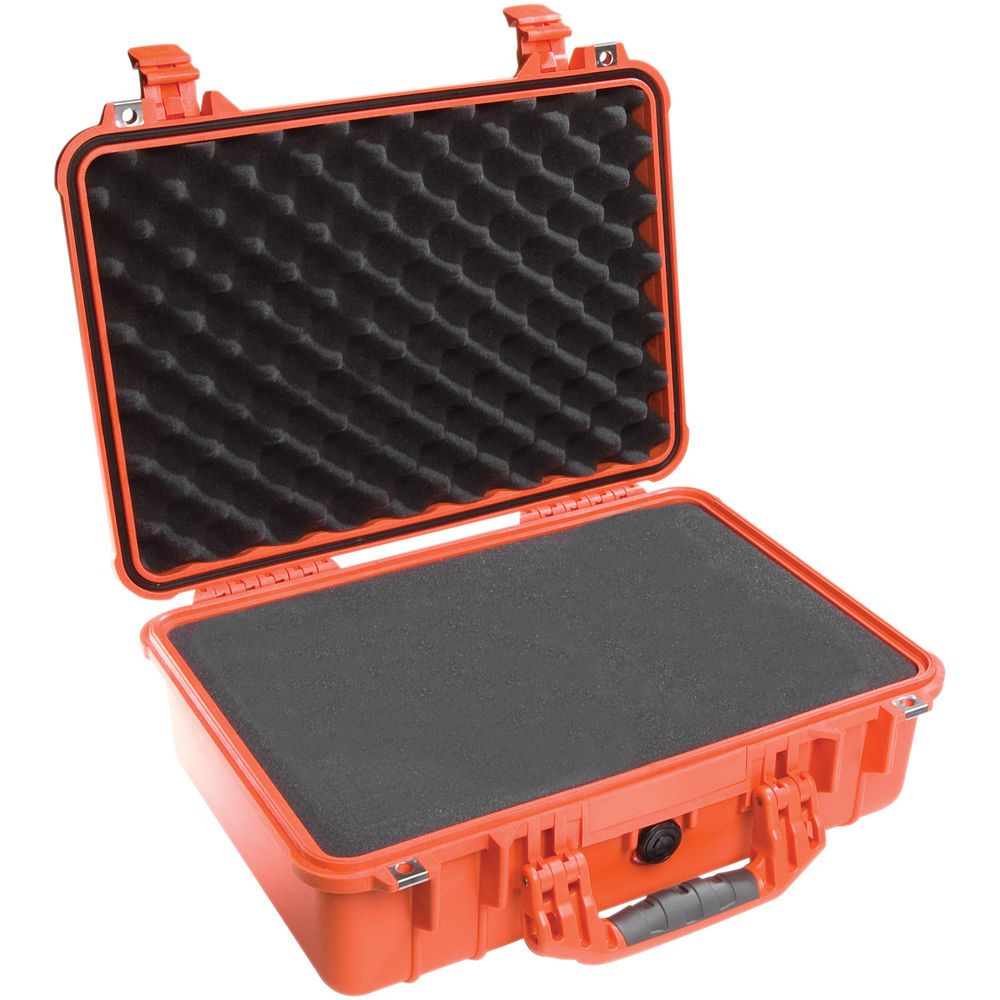 

Чехол Pelican 1500 с пеной (оранжевый)