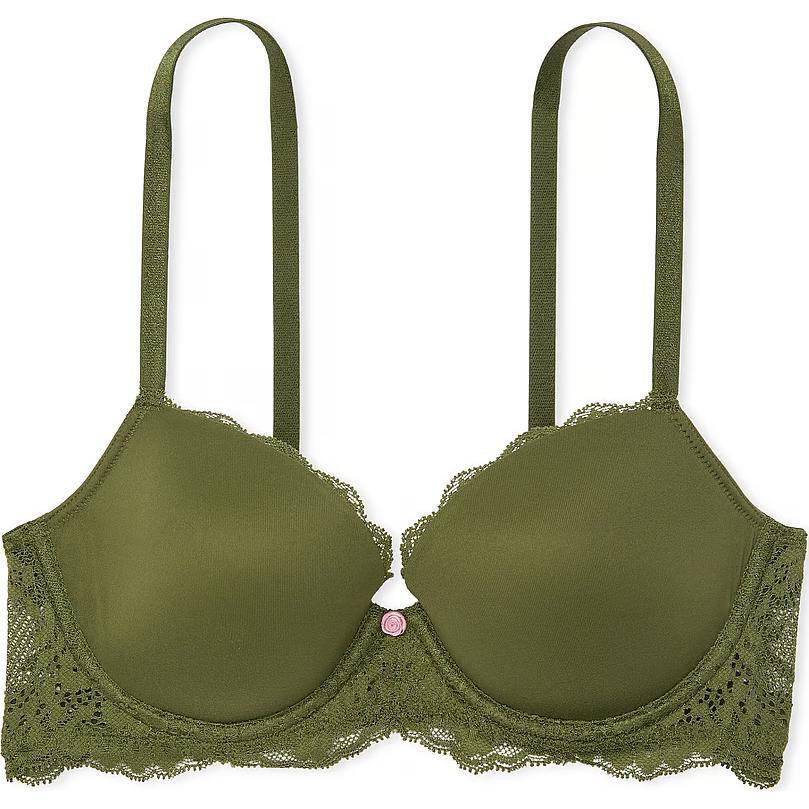 

Женский бюстгальтер Victoria's Secret, Лесной зеленый/Зеленый