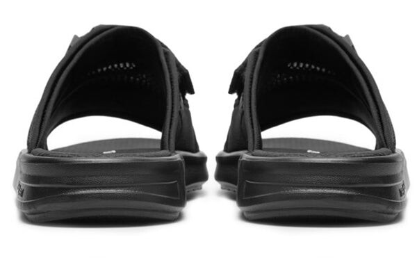 Тапочки 330 slides 'black white' New Balance, черный — фото 4