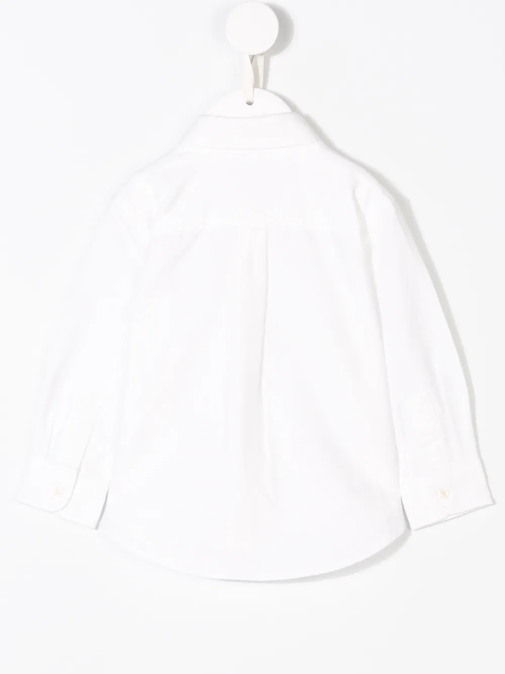 Рубашка на пуговицах POLO RALPH LAUREN KIDS, белый — фото 2