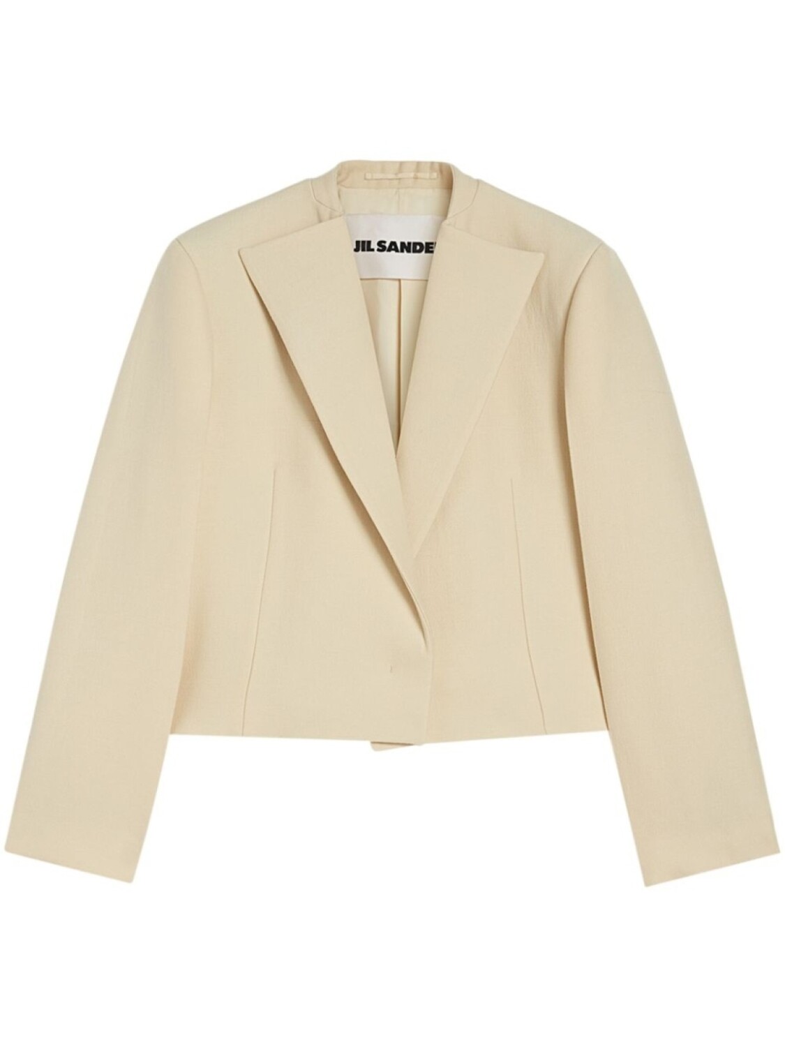 

Шерстяной пиджак Jil Sander, нейтральный цвет
