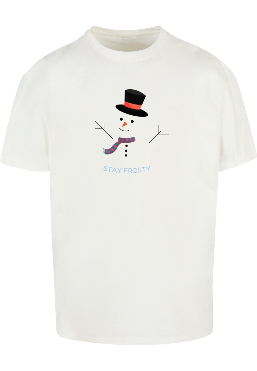 

Классическая футболка Merchcode Shirt Stay Frosty, кремовый