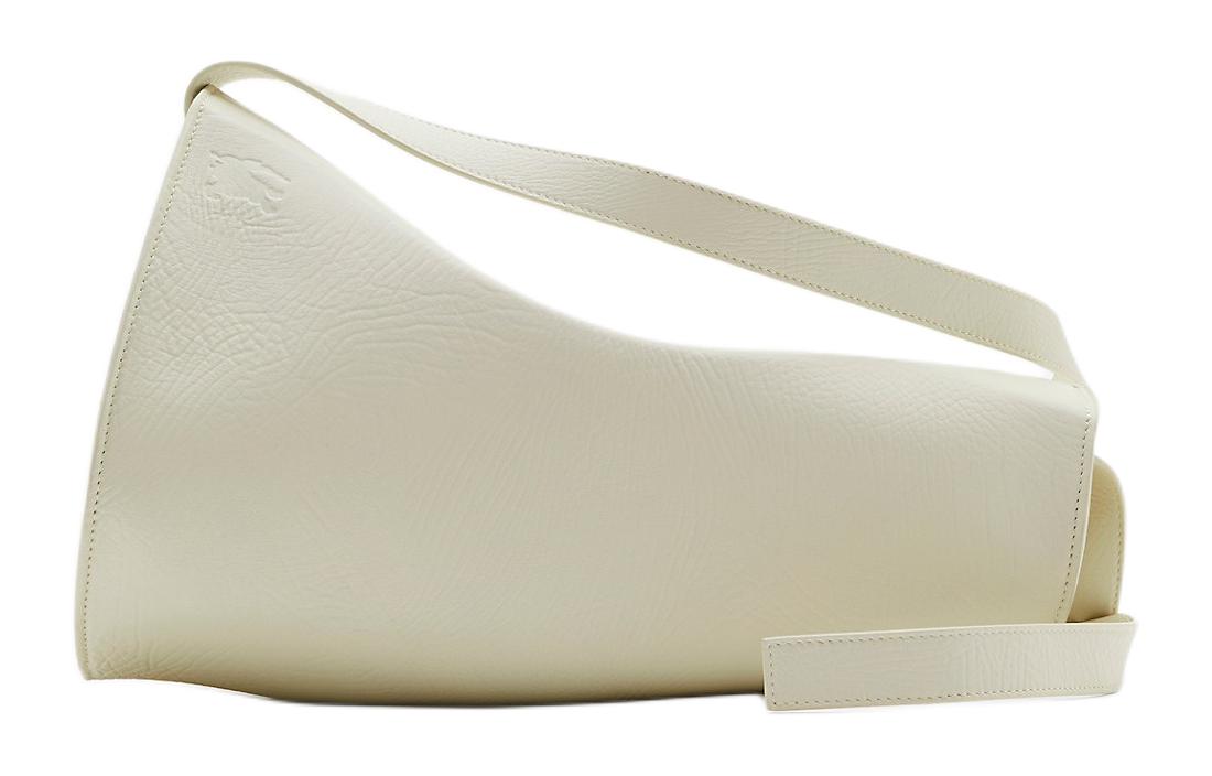 

Кожаная сумка через плечо с бисером женская миндальная Burberry