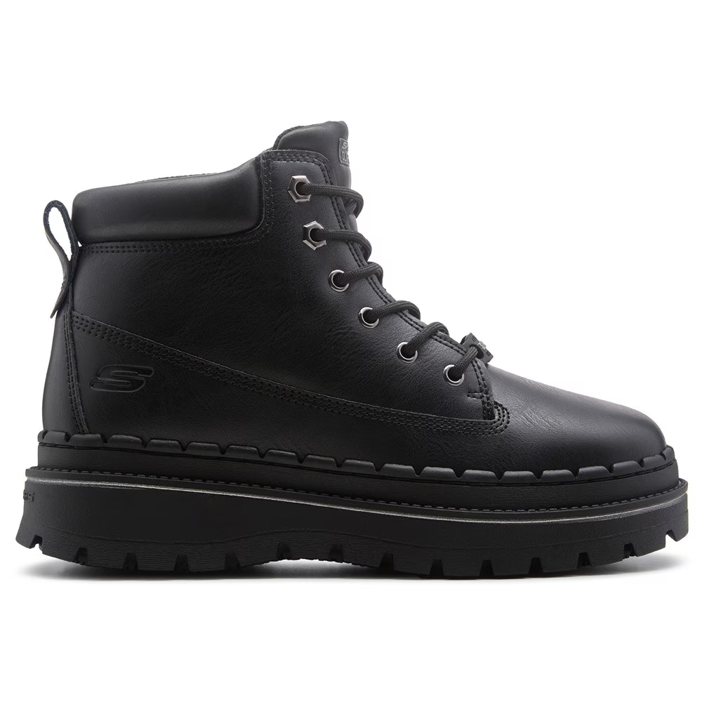 Рабочие ботинки с расслабленной посадкой и противоскользкой подошвой Skechers Work, black — фото 2