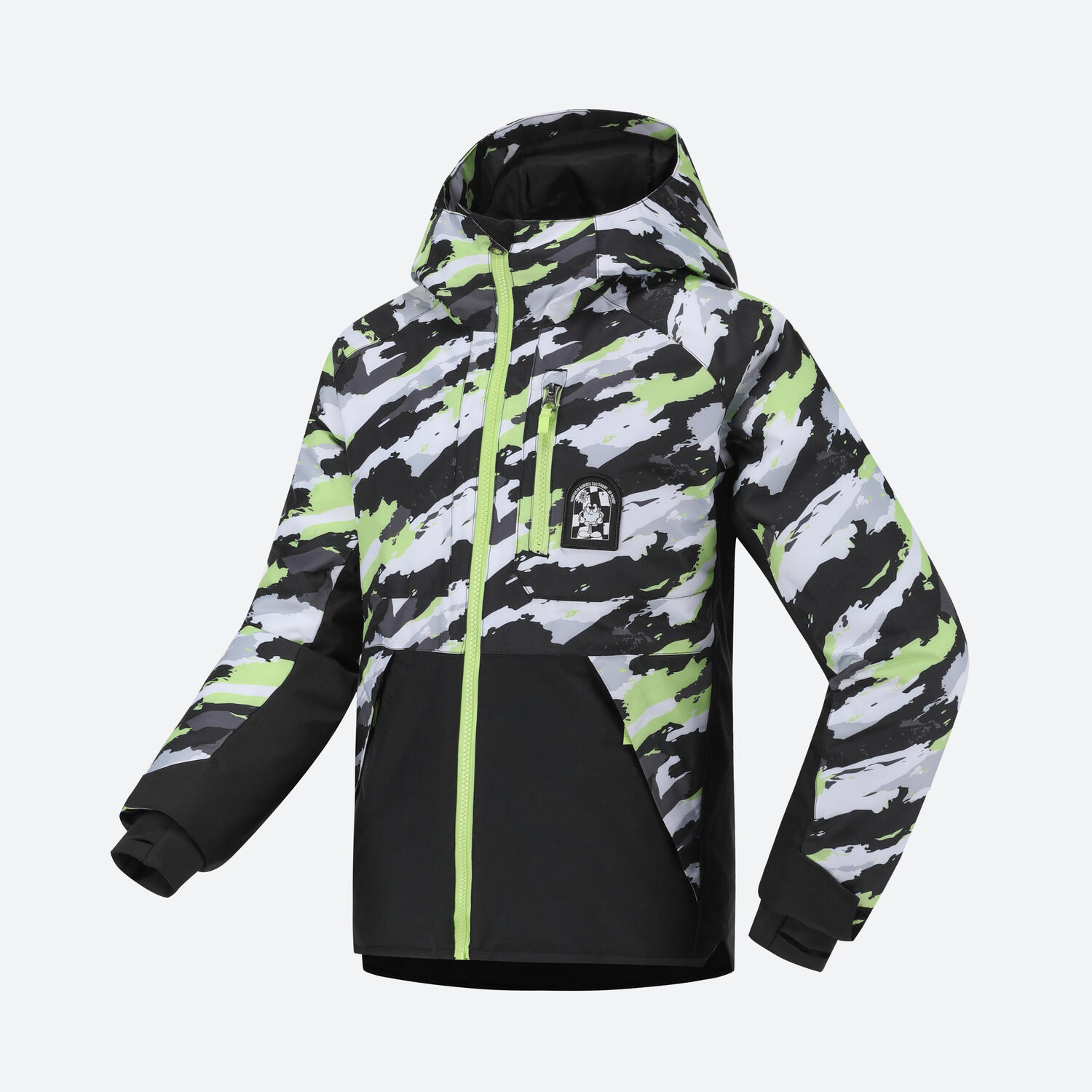 

Детская зимняя водонепроницаемая утеплённая спортивная куртка SNB500