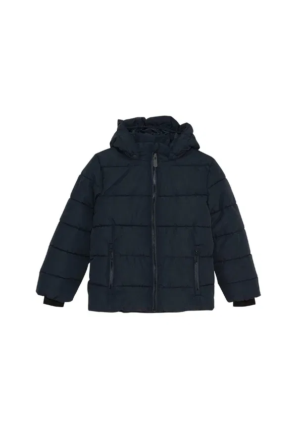 Куртка зимняя стеганая Cofleece Color Kids, полное затмение