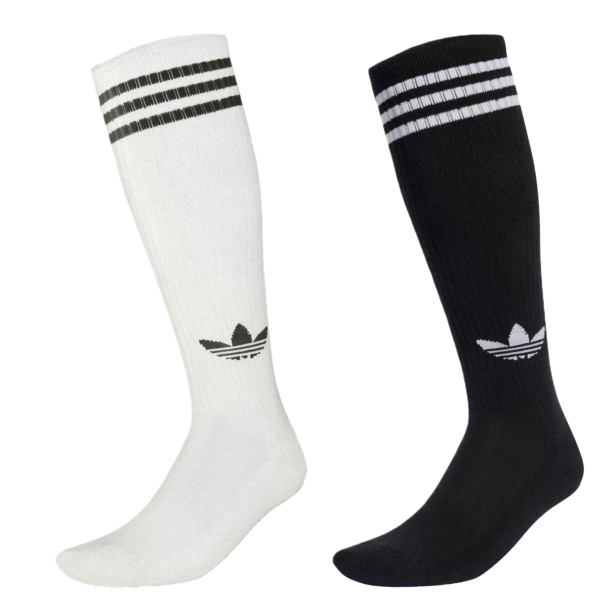 Adidas Originals Колготки до колена женские White Black — фото 2