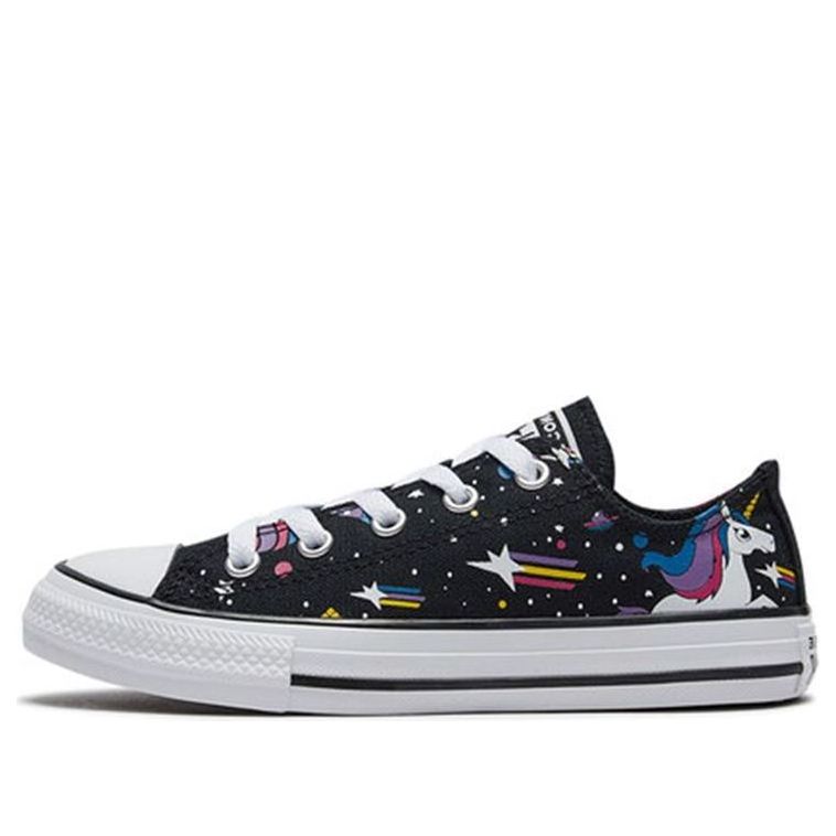

Кеды Converse Chuck Taylor All Star Rainbow Unicorn Black Sneakers 'Black'
