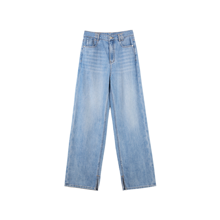 

ELLE Джинсы женские Denim Blue Ice Skin Thin Straight Fit