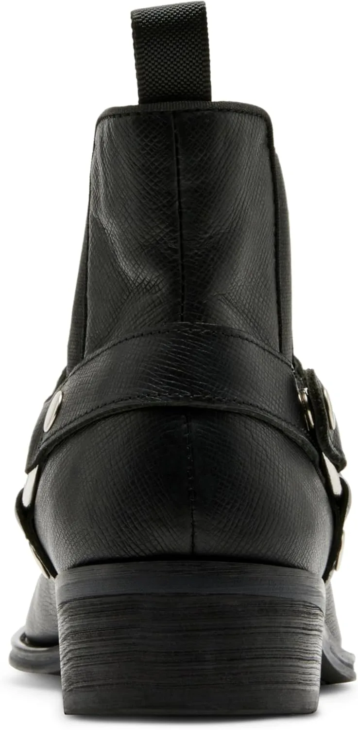 Мужские мотоциклетные ботинки Steve Madden Hortan, черный — фото 3