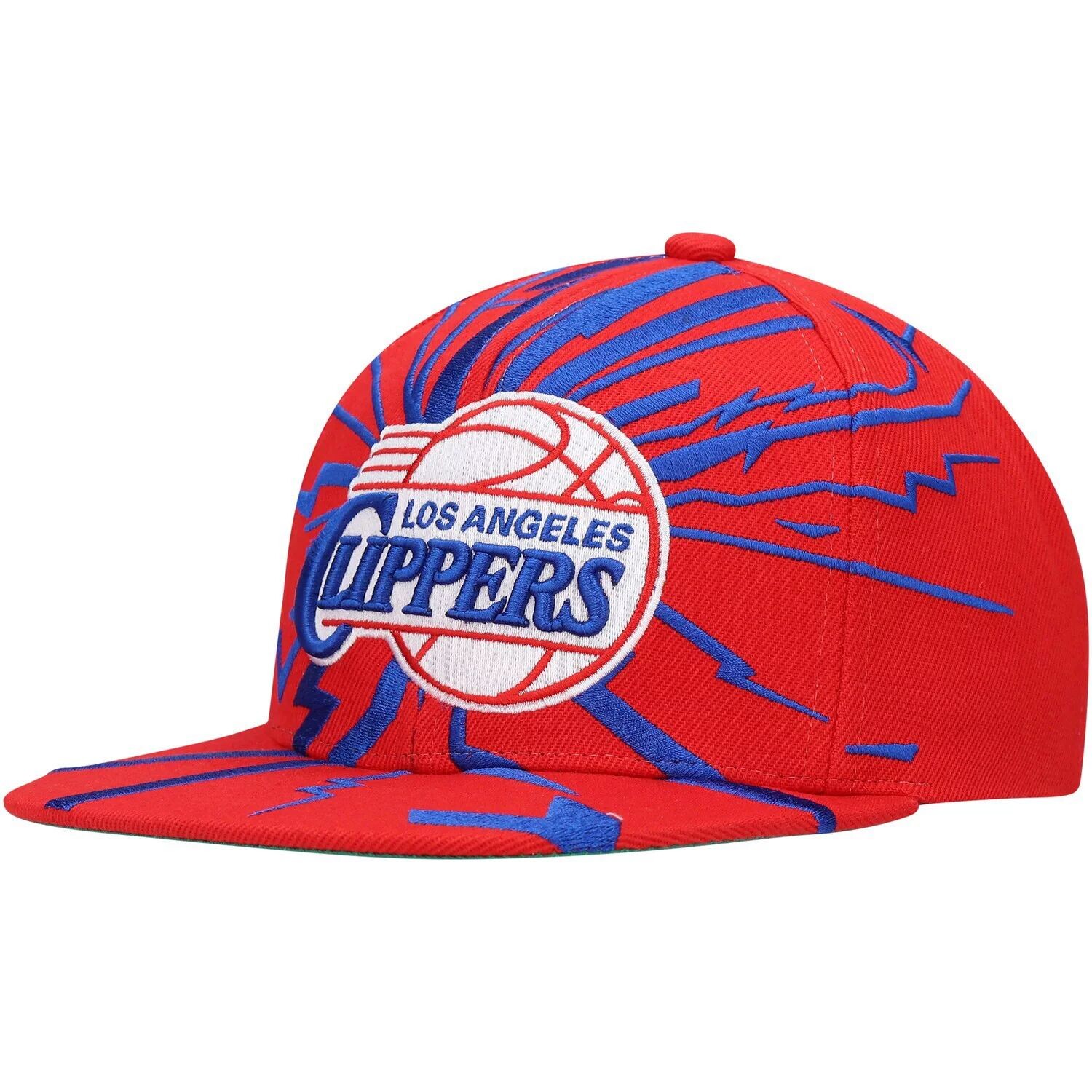 

Мужская кепка Mitchell & Ness Red LA Clippers Hardwood Classics Earthquake Snapback