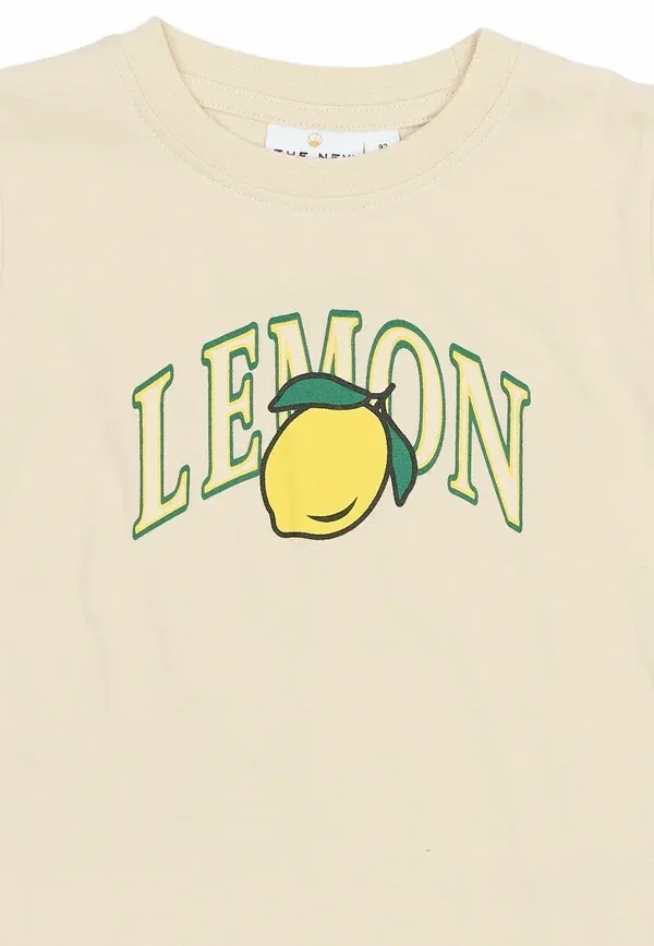 Футболка Tshelly s_s tee print t-shirt The New Siblings, гардения — фото 4