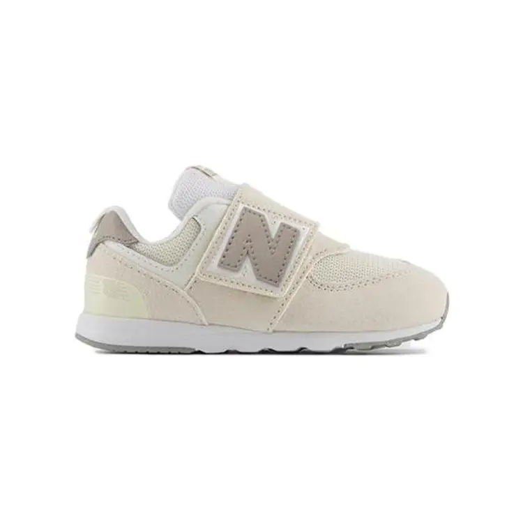 New Balance NB 574 Износостойкие низкие детские туфли для малышей, цвет экрю — фото 3