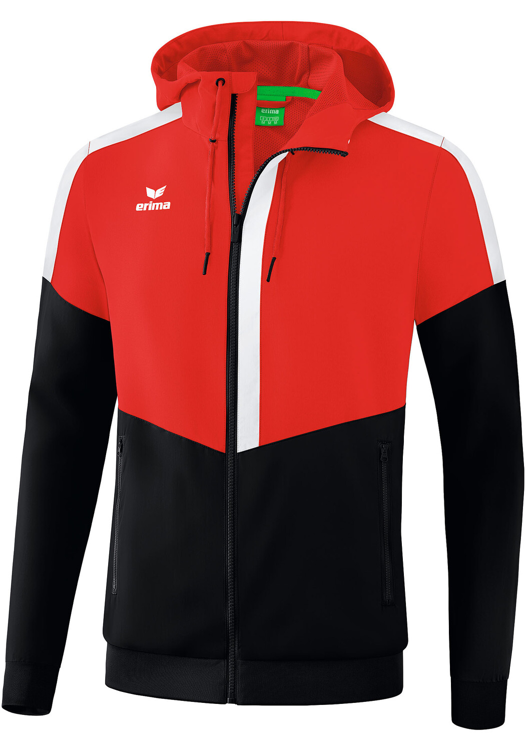 

Спортивная куртка erima Squad Tracktop mit Kapuze, красный