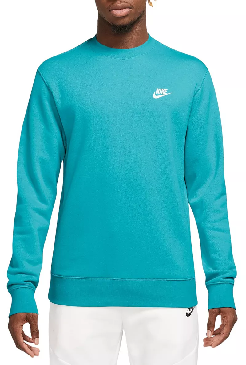 

Мужская флисовая толстовка с круглым вырезом Nike Sportswear Club, цвет Dusty Cactus