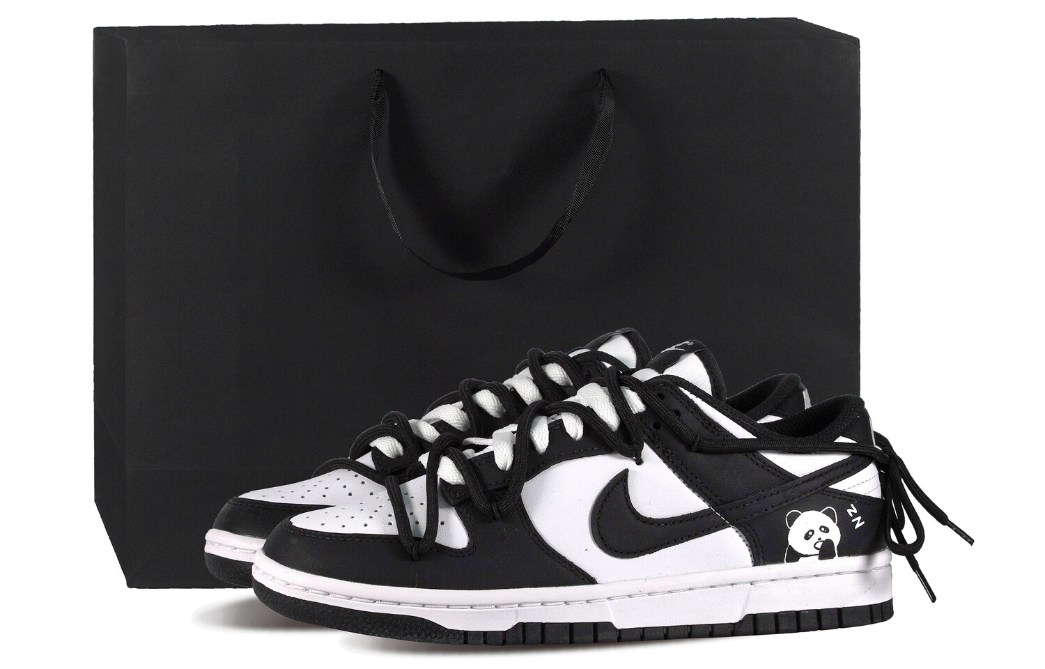 Женские кроссовки для скейтбординга Nike Dunk, Black