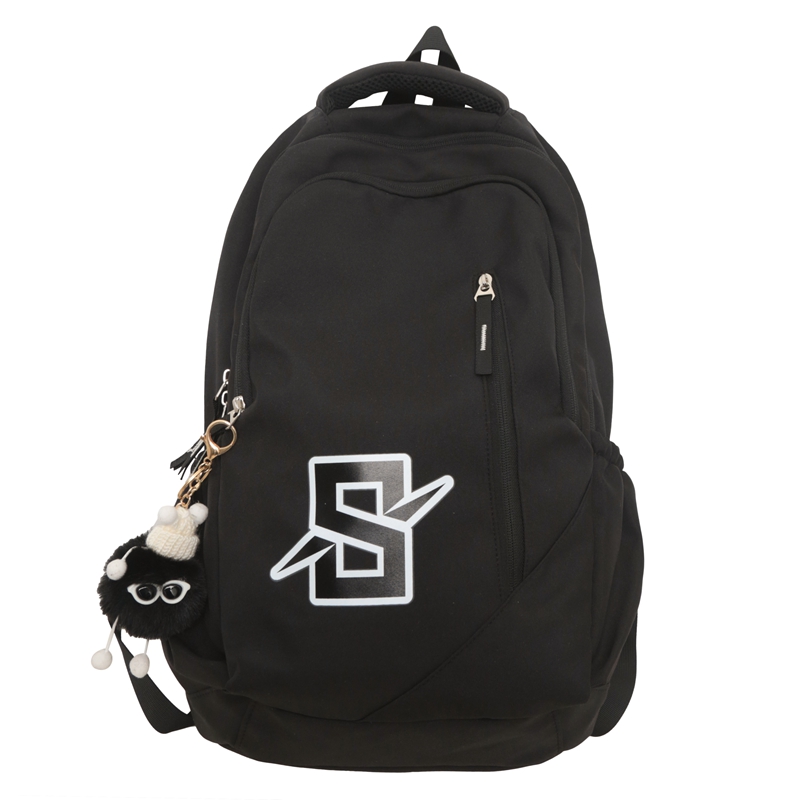 

Deli Bear Нейлоновый рюкзак унисекс разноцветный, Black with Charm
