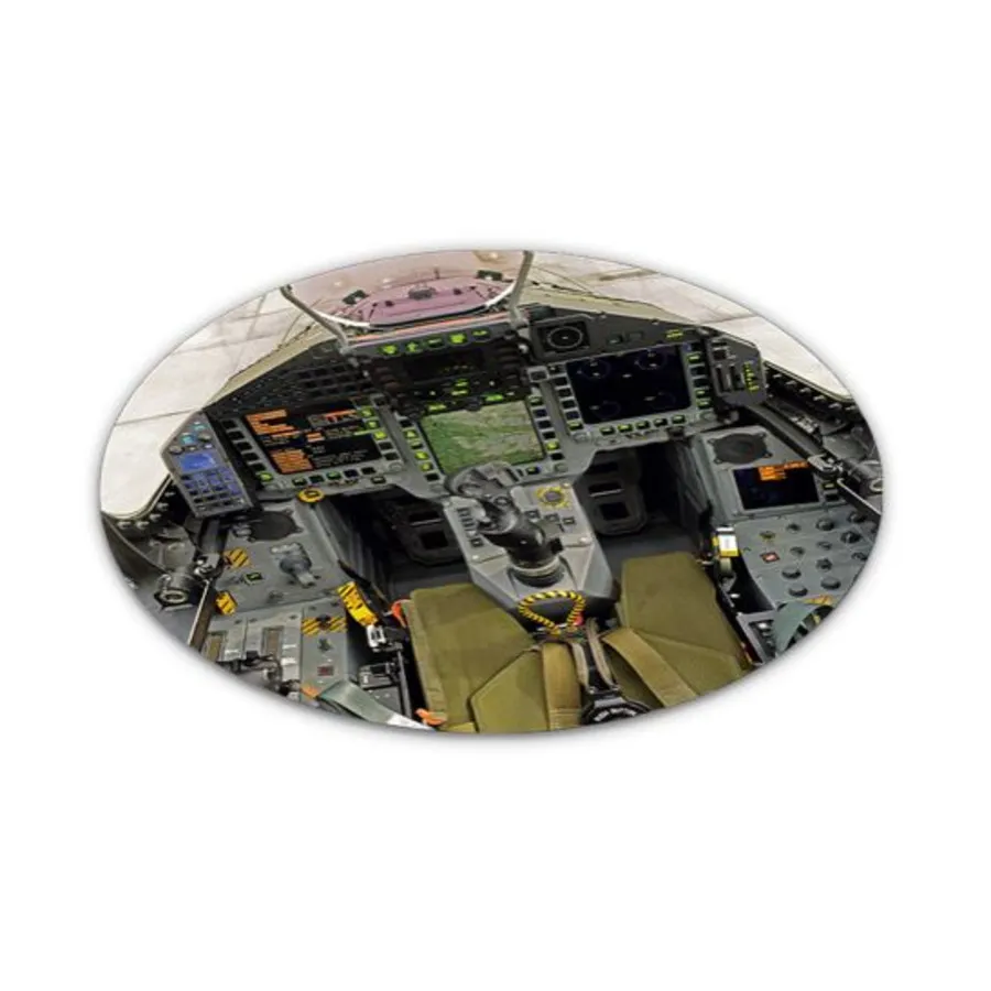 

Кабина - Еврофайтер, Roundplinth Vinyl - Air Cockpit (300mm)