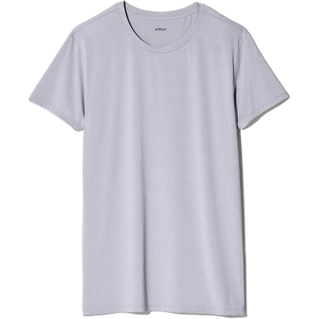 

Футболка мужская светло-серая UNIQLO, светло-серый