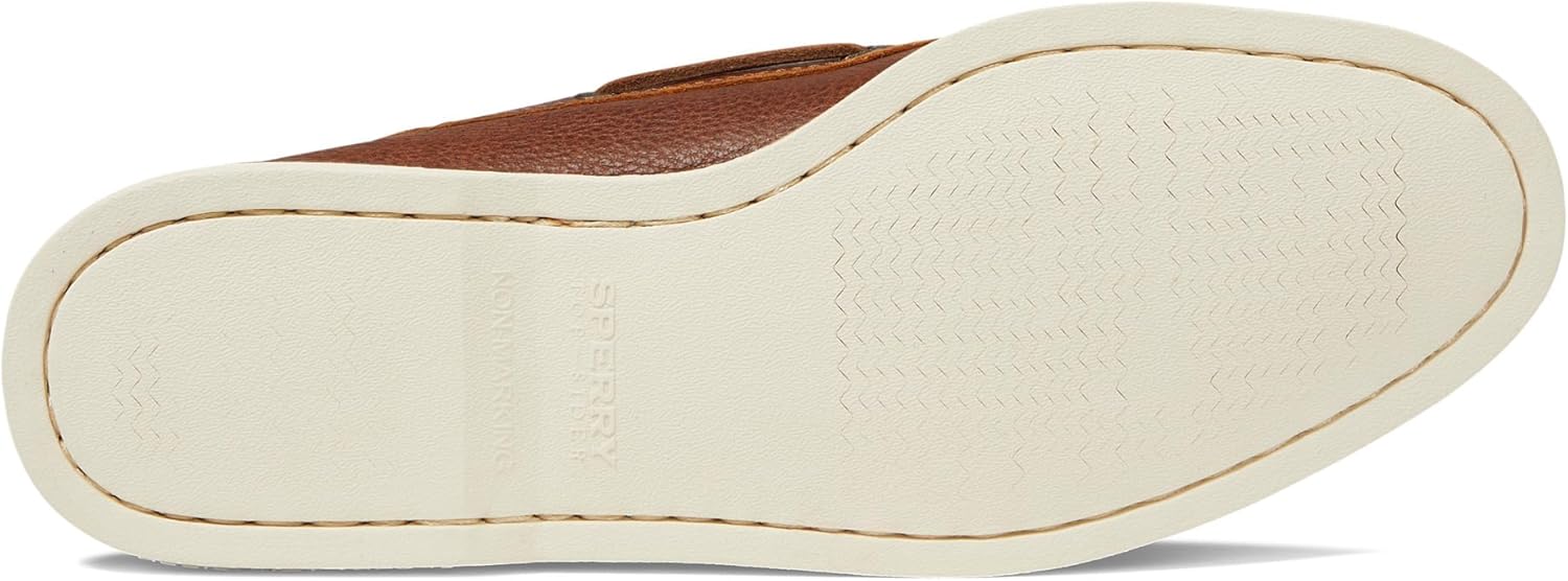 Мужские золотистые аутентичные двухглазые сезонные кроссовки Sperry — фото 3