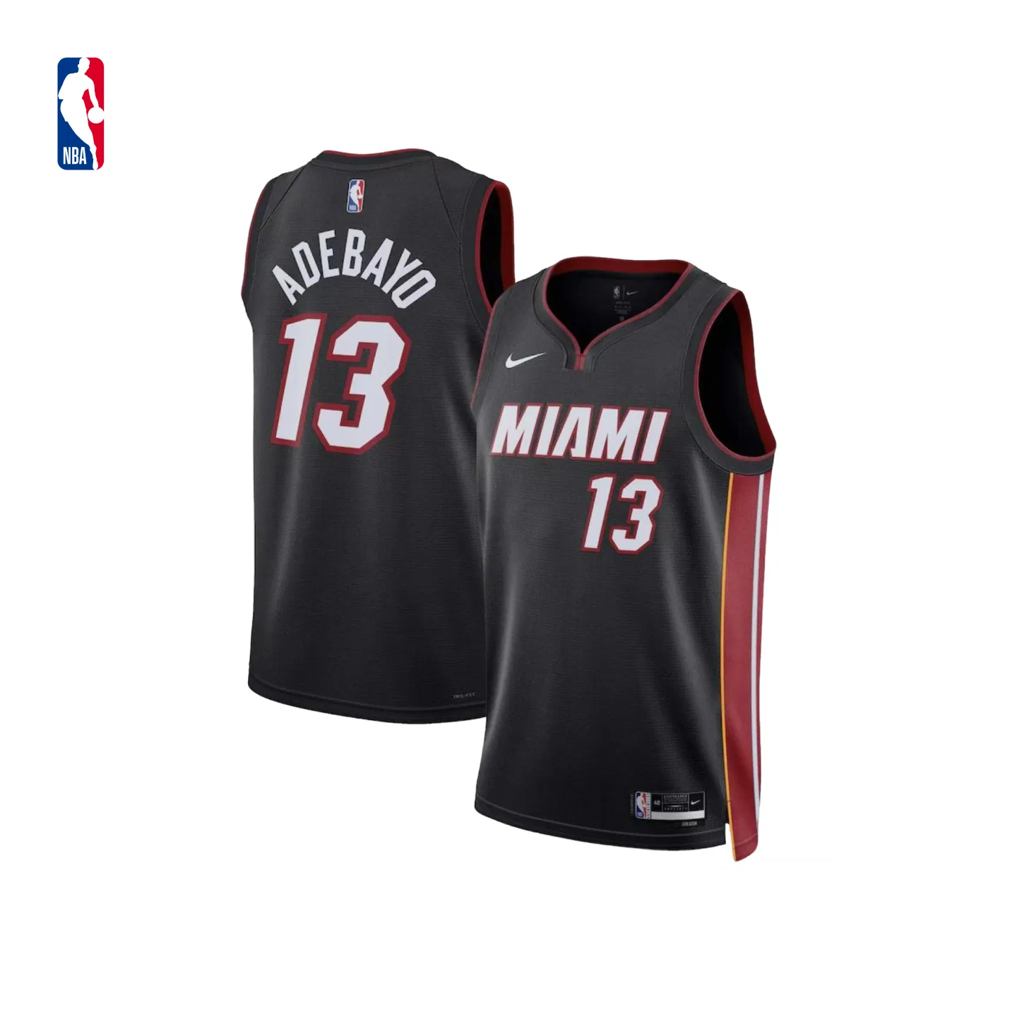 Футболка баскетбольная NBA Unisex Nike, Black — фото 3