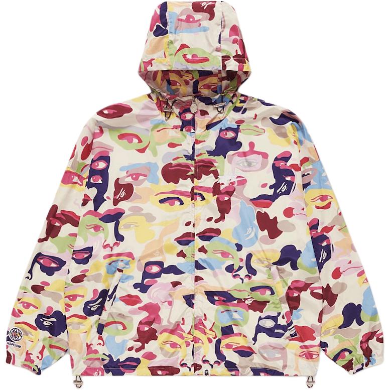 

A BATHING APE Куртка легкая камуфляжная Bape X KidSuper, Multicolor