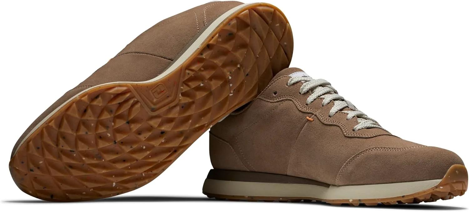 Мужские гольф-туфли FootJoy Contour Jogger предыдущего сезона, коричневый — фото 2